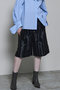 Fake Hair Calf Two-tuck Shorts/フェイクハラコツータックハーフパンツ メゾンスペシャル/MAISON SPECIAL