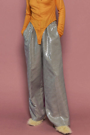 メゾンスペシャル/MAISON SPECIALのMulti Fabric Pants/マルチファブリックパンツ(110600/110601)