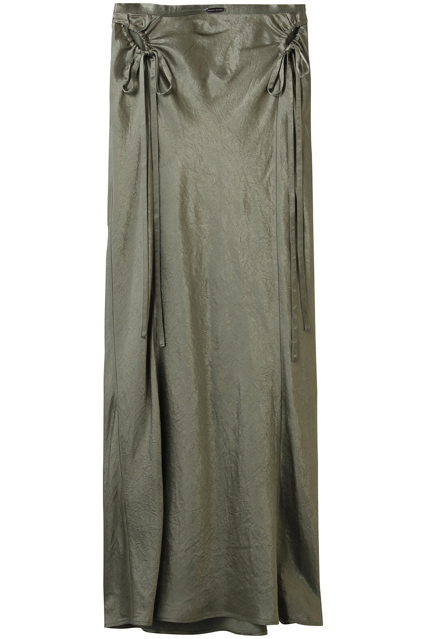 MAISON SPECIAL Ribbon Satin Mermaid Skirt/リボンサテンマーメイドスカート (KHK(カーキ), 38) メゾンスペシャル ELLE SHOP MAISON SPECIAL Ribbon Satin Mermaid Skirt/リボンサテンマーメイドスカート (KHK(カーキ), 38) メゾンスペシャル ELLE SHOP