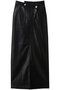 Waist Cross faux Leather Tight Slit Skirt/ウエストクロスフェイクレザータイトスリットスカート メゾンスペシャル/MAISON SPECIAL BLK(ブラック)