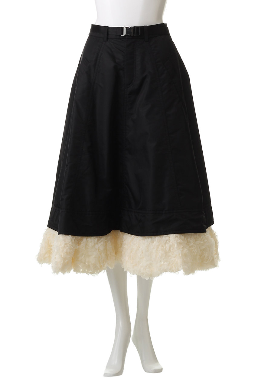 MAISON SPECIAL(メゾンスペシャル)｜Belted 2way Flower Hem Volume