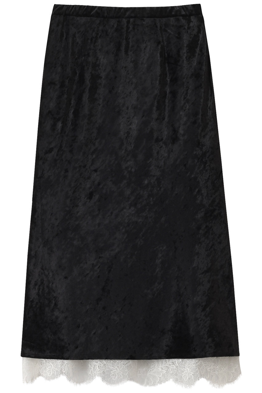 MAISON SPECIAL Multiway Velor Mermaid Mid-calf Skirt/マルチウェイベロアマーメイドミモレスカート (BLK(ブラック), 36) メゾンスペシャル ELLE SHOP MAISON SPECIAL Multiway Velor Mermaid Mid-calf Skirt/マルチウェイベロアマーメイドミモレスカート (BLK(ブラック), 36) メゾンスペシャル ELLE SHOP