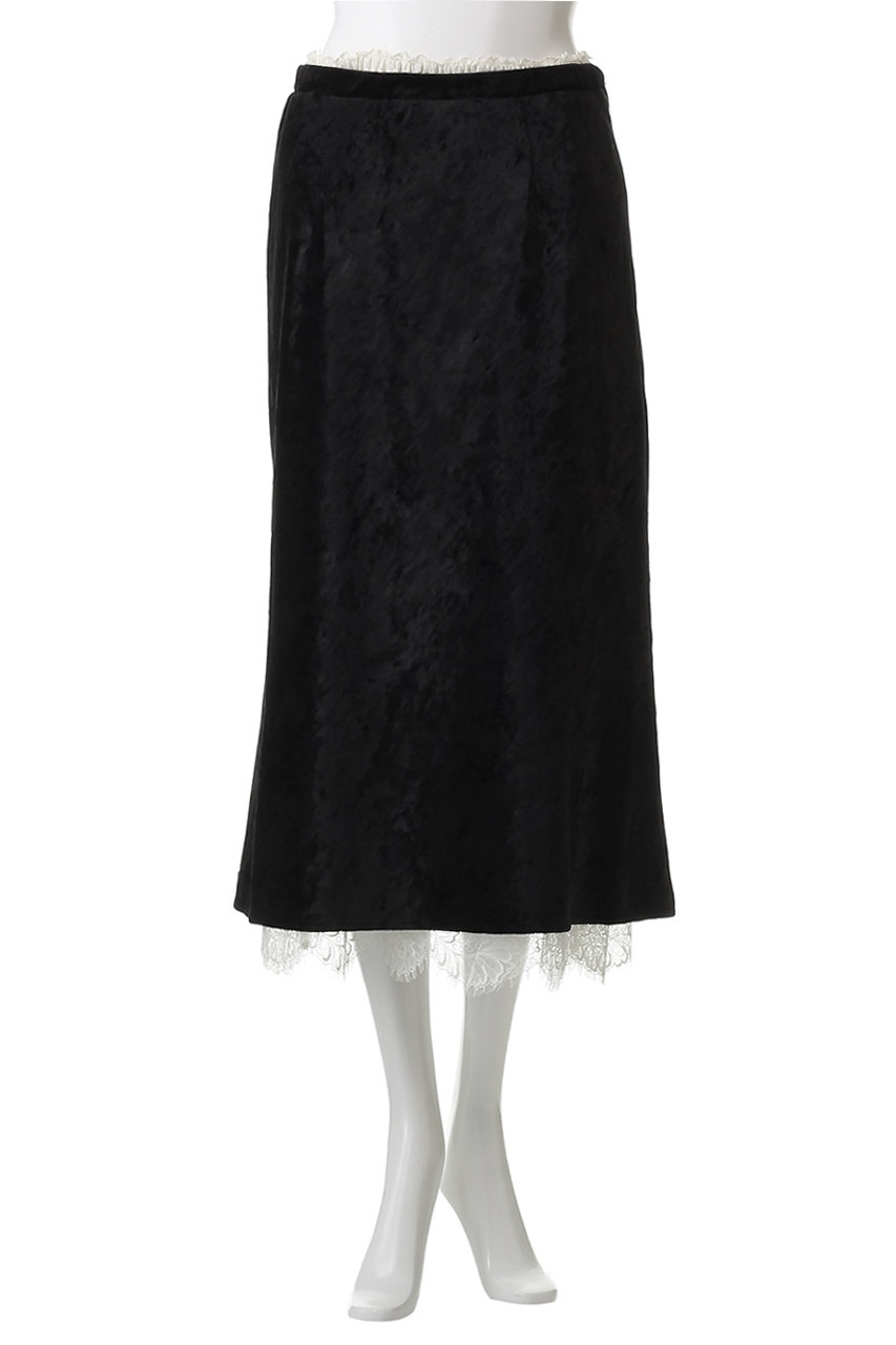 MAISON SPECIAL(メゾンスペシャル)｜Multiway Velor Mermaid Mid-calf