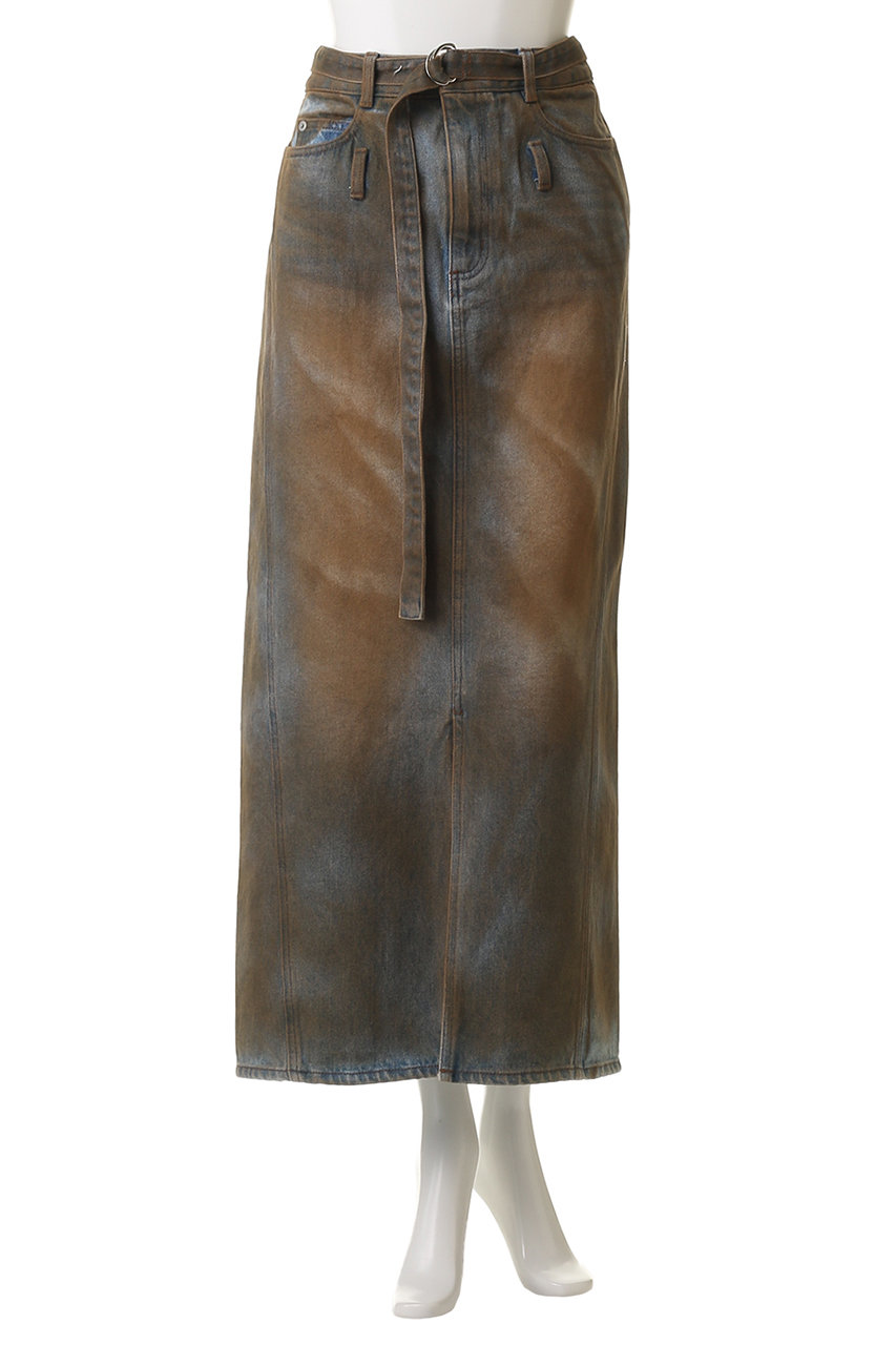 スカート MAISON SPECIAL 2way HighWaist DenimSkirt SALE】2way High Waist Denim Skirt