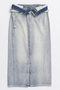 2way High Waist Denim Skirt/2WAYハイウエストデニムスカート メゾンスペシャル/MAISON SPECIAL