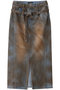 2way High Waist Denim Skirt/2WAYハイウエストデニムスカート メゾンスペシャル/MAISON SPECIAL BRN(ブラウン)