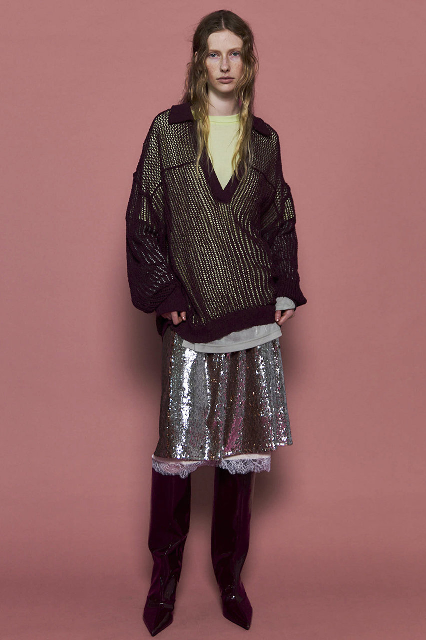 MAISON SPECIAL(メゾンスペシャル)|Lace Combination Sequin MAISON SPECIAL(メゾンスペシャル)|Lace Combination Sequin