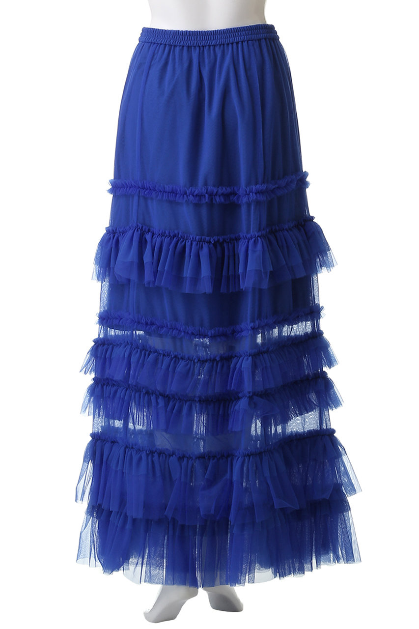 ボリュームチュールフリルスカート　MAISON SPECIAL メゾンスペシャル MAISON SPECIAL(メゾンスペシャル)｜Volume Tulle Ruffle Skirt