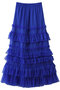 Volume Tulle Ruffle Skirt/ボリュームチュールフリルスカート メゾンスペシャル/MAISON SPECIAL BLU(ブルー)
