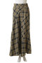 Random Plaid Flare Skirt/ランダムチェックフレアスカート メゾンスペシャル/MAISON SPECIAL