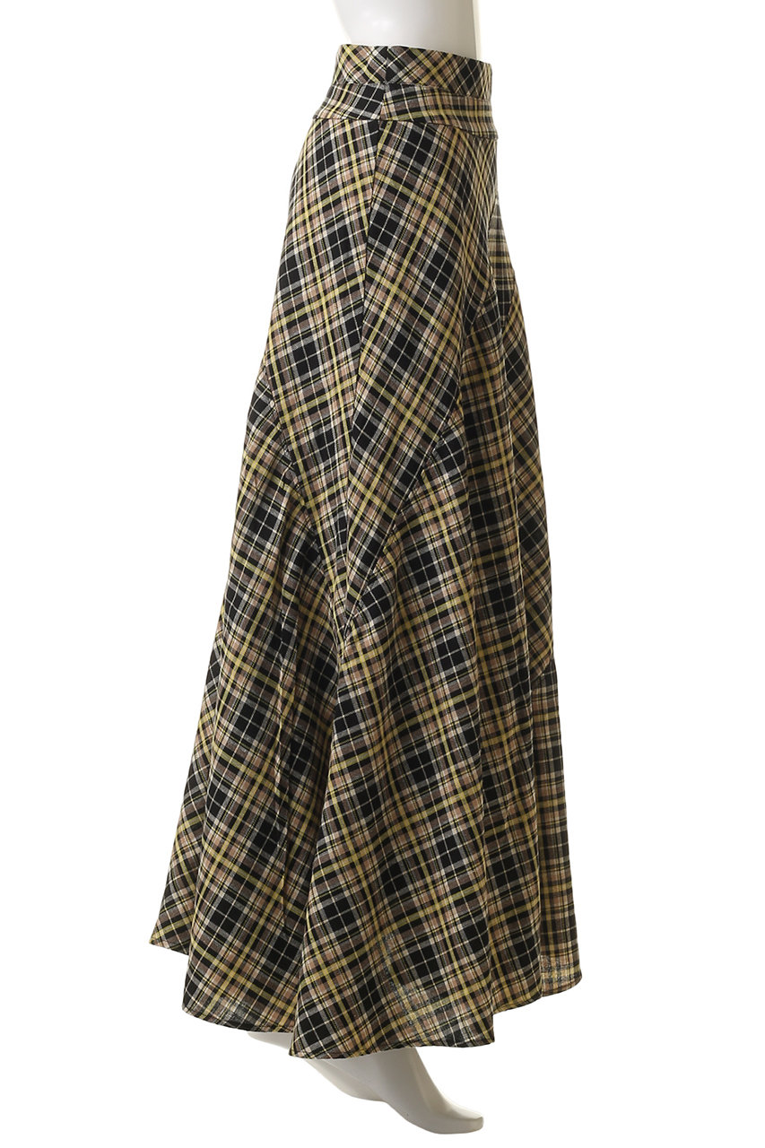 MAISON SPECIAL(メゾンスペシャル)｜Random Plaid Flare Skirt
