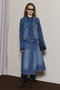 Asymmetry Denim Skirt/アシンメトリーデニムスカート メゾンスペシャル/MAISON SPECIAL