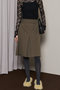 Box Pleats Mid-length Skirt/ボックスプリーツミモレスカート メゾンスペシャル/MAISON SPECIAL