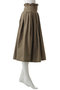 Waist Frill Mid-length Skirt/ウエストフリルミモレスカート メゾンスペシャル/MAISON SPECIAL