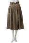 Waist Frill Mid-length Skirt/ウエストフリルミモレスカート メゾンスペシャル/MAISON SPECIAL