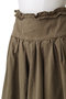 Waist Frill Mid-length Skirt/ウエストフリルミモレスカート メゾンスペシャル/MAISON SPECIAL
