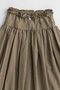 Waist Frill Mid-length Skirt/ウエストフリルミモレスカート メゾンスペシャル/MAISON SPECIAL