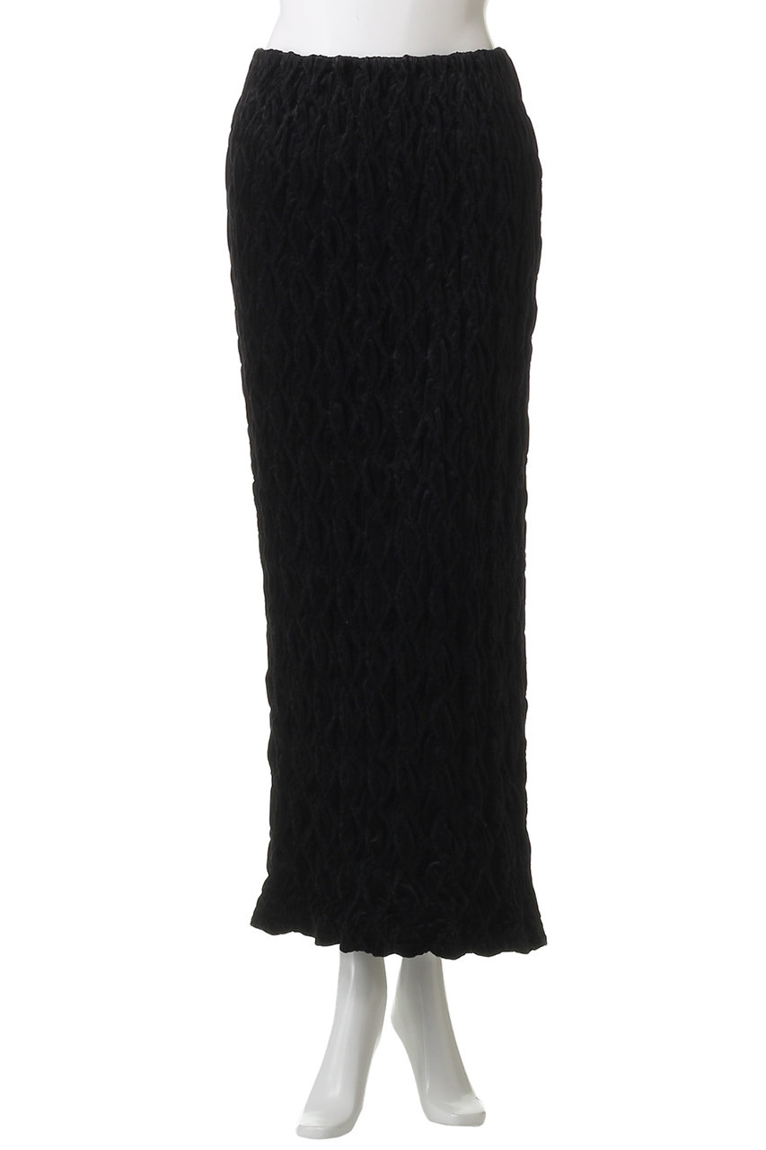 MAISON SPECIAL ベロアシャーリングスカート メゾンスペシャル MAISON SPECIAL(メゾンスペシャル)｜Velor Shirring Skirt/ベロア
