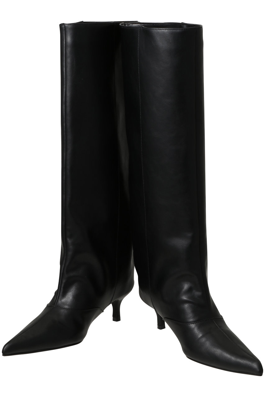 MAISON SPECIAL(メゾンスペシャル)｜Low Heels Loose Long Boots