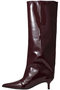 Low Heels Loose Long Boots/ローヒールルーズロングブーツ メゾンスペシャル/MAISON SPECIAL BRD(ボルドー)