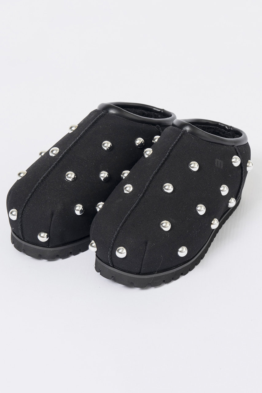 MAISON SPECIAL Studs Mouton Sabot Shoes/スタッズムートンサボ (BLK(ブラック), 38(約25cm)) メゾンスペシャル ELLE SHOP MAISON SPECIAL Studs Mouton Sabot Shoes/スタッズムートンサボ (BLK(ブラック), 38(約25cm)) メゾンスペシャル ELLE SHOP