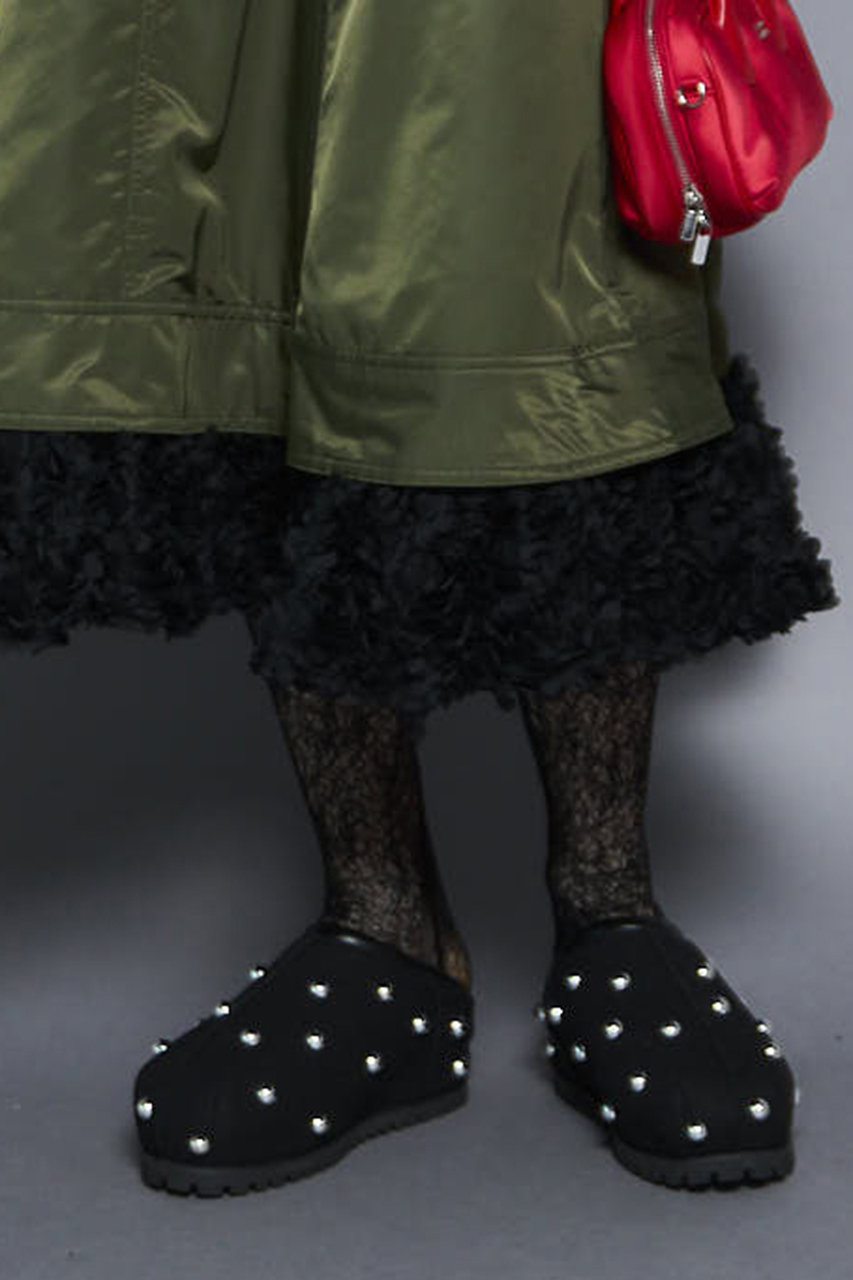 MAISON SPECIAL(メゾンスペシャル)｜Studs Mouton Sabot Shoes