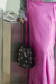 Multi Fabric Drawstring Bag/マルチファブリックドローストリングバッグ