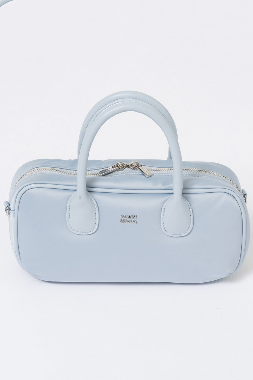 MAISON SPECIAL Nylon Boston Bag/ナイロンボストンバッグ (BLU(ブルー), FREE) メゾンスペシャル ELLE SHOP MAISON SPECIAL Nylon Boston Bag/ナイロンボストンバッグ (BLU(ブルー), FREE) メゾンスペシャル ELLE SHOP