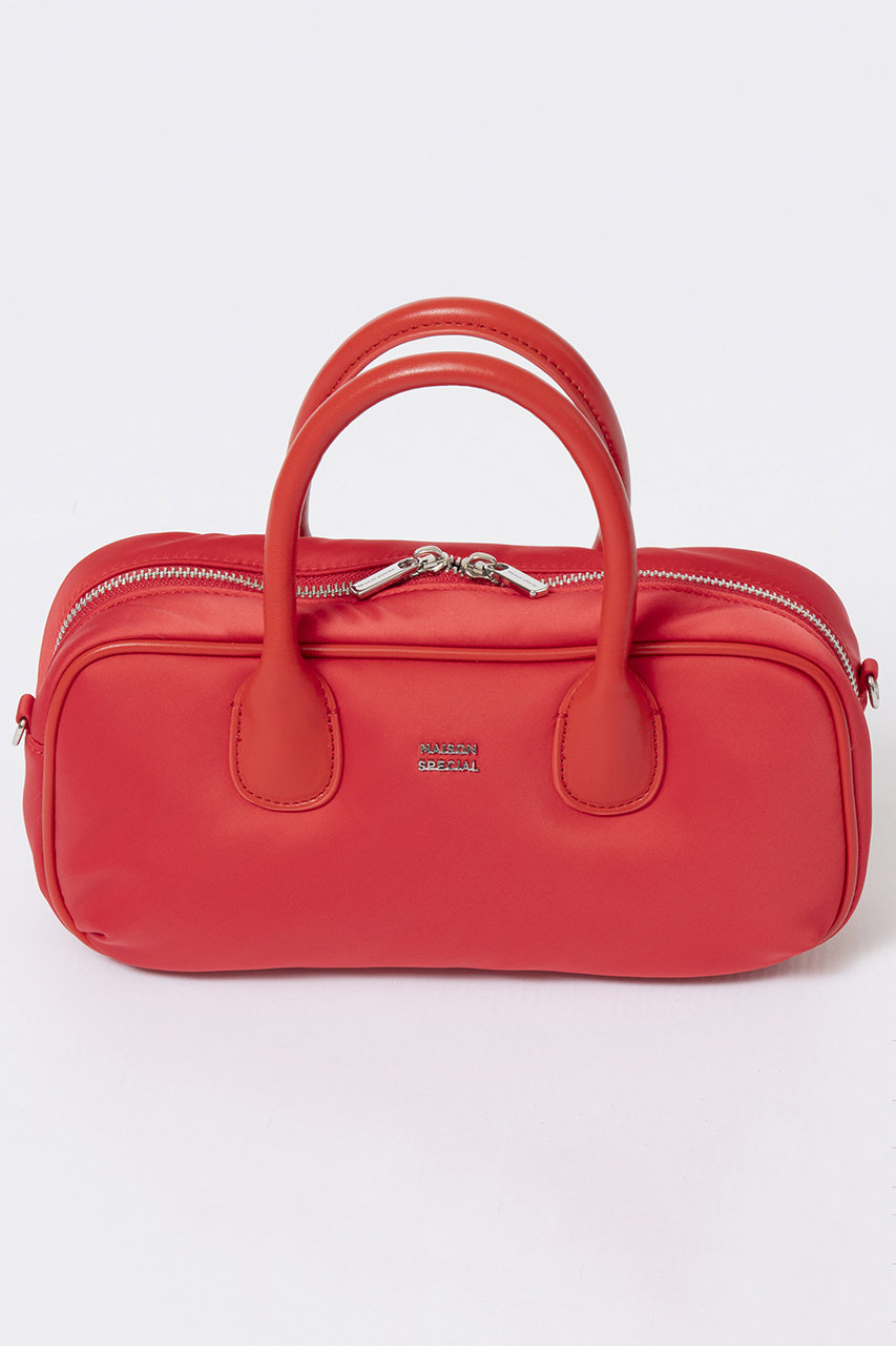 MAISON SPECIAL Nylon Boston Bag/ナイロンボストンバッグ (RED(レッド), FREE) メゾンスペシャル ELLE SHOP MAISON SPECIAL Nylon Boston Bag/ナイロンボストンバッグ (RED(レッド), FREE) メゾンスペシャル ELLE SHOP
