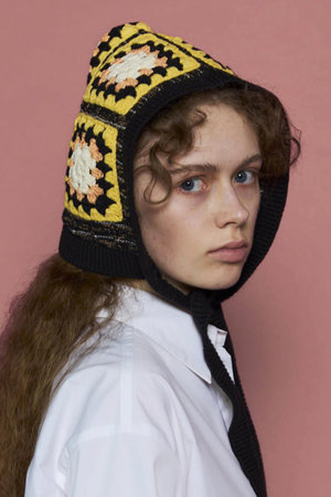 メゾンスペシャル/MAISON SPECIALのCrochet Motif Balaclava/クロシェモチーフバラクラバ(140100/140104)