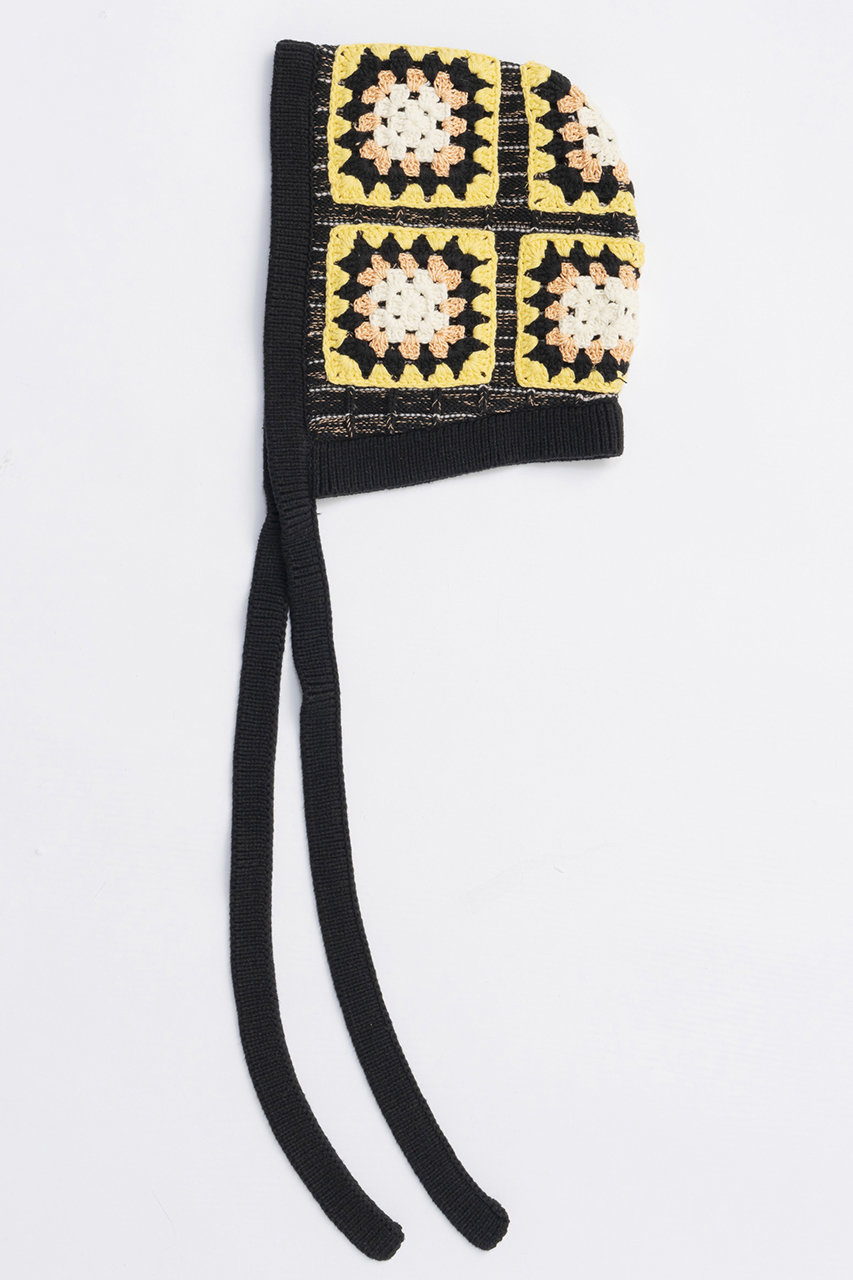MAISON SPECIAL Crochet Motif Balaclava/クロシェモチーフバラクラバ (BLK(ブラック), FREE) メゾンスペシャル ELLE SHOP MAISON SPECIAL Crochet Motif Balaclava/クロシェモチーフバラクラバ (BLK(ブラック), FREE) メゾンスペシャル ELLE SHOP