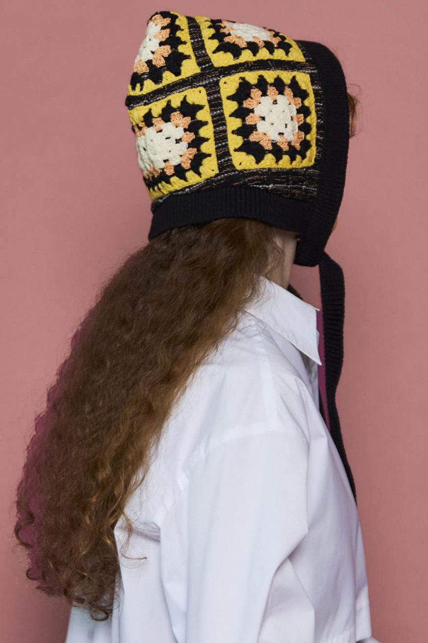Misha and Puff バラクラバ MAISON SPECIAL(メゾンスペシャル)｜Crochet Motif Balaclava/クロシェ