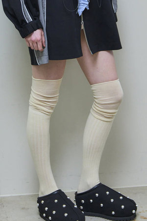 メゾンスペシャル/MAISON SPECIALのKnee-high Socks/ニーハイソックス(140700/140701)
