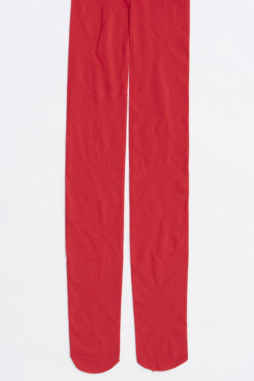 メゾンスペシャル　レッドタイツ Color Tights