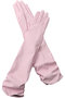 Side Gathers faux Leather Long Gloves/サイドギャザーフェイクレザーロンググローブ メゾンスペシャル/MAISON SPECIAL PNK(ピンク)