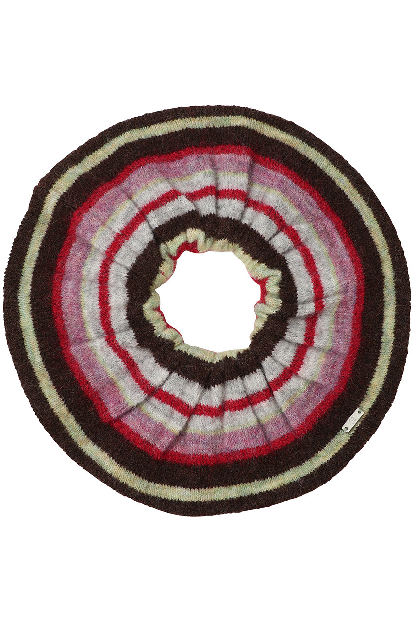 MAISON SPECIAL Multi Border Knit Scrunchie/マルチボーダーニットシュシュ (PNK(ピンク), FREE) メゾンスペシャル ELLE SHOP MAISON SPECIAL Multi Border Knit Scrunchie/マルチボーダーニットシュシュ (PNK(ピンク), FREE) メゾンスペシャル ELLE SHOP