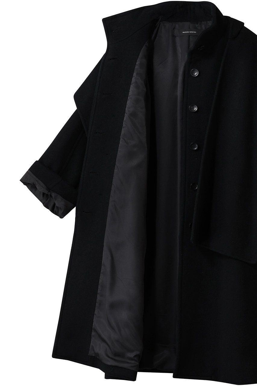 MAISON SPECIAL(メゾンスペシャル)｜Hood Muffler Coat/フードマフラー