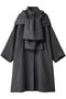 Hood Muffler Coat/フードマフラーコート メゾンスペシャル/MAISON SPECIAL GRY(グレー)