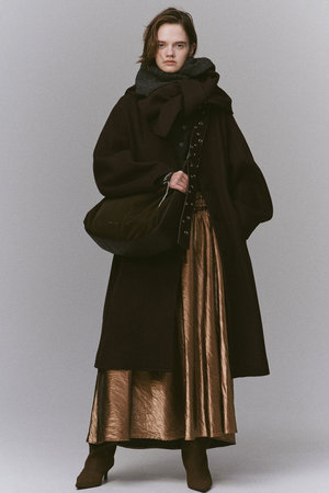 メゾンスペシャル/MAISON SPECIALのHood Muffler Coat/フードマフラーコート(110900/110903)