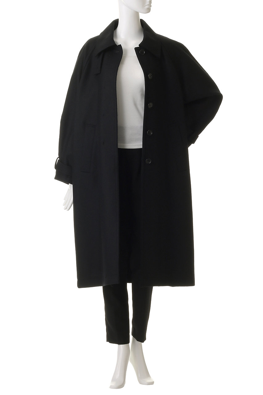 MAISON SPECIAL(メゾンスペシャル)｜Clear Melton Balmacaan Coat