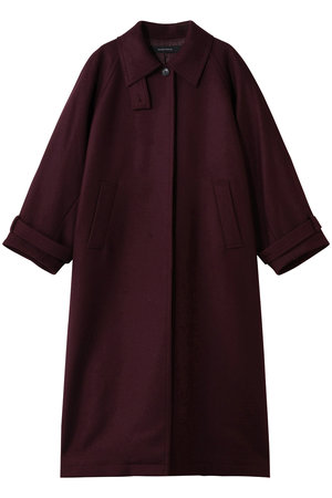 メゾンスペシャル/MAISON SPECIALのClear Melton Balmacaan Coat/クリアメルトンステンカラーコート(110900/110903)