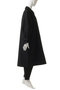 Clear Melton Balmacaan Coat/クリアメルトンステンカラーコート メゾンスペシャル/MAISON SPECIAL