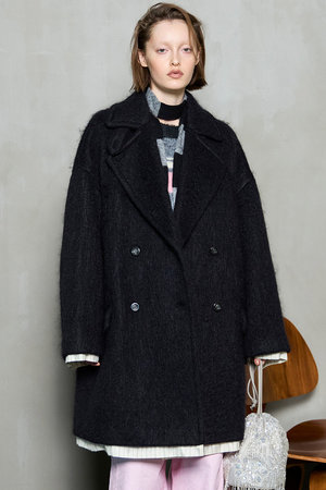 メゾンスペシャル/MAISON SPECIALのMohair Shaggy Coat/モヘヤシャギーコート(110900/110903)