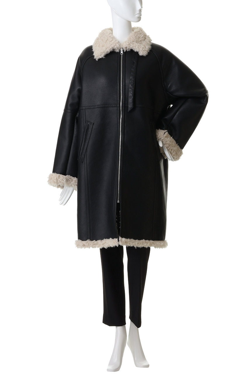 MAISON SPECIAL(メゾンスペシャル)｜Reversible Faux Mouton Coat