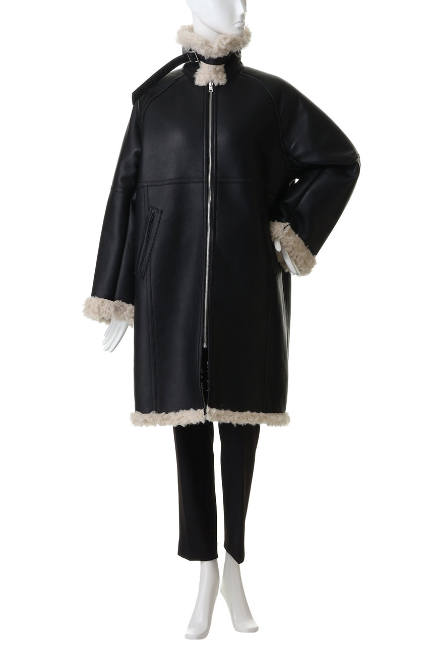 MAISON SPECIAL(メゾンスペシャル)｜Reversible Faux Mouton Coat