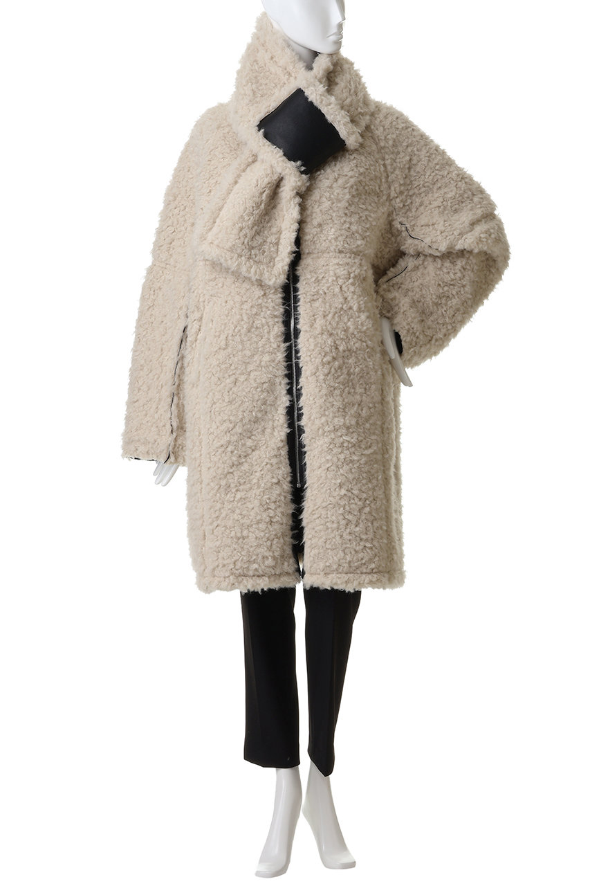 MAISON SPECIAL(メゾンスペシャル)｜Reversible Faux Mouton Coat
