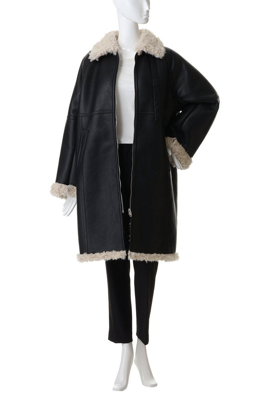 MAISON SPECIAL(メゾンスペシャル)｜Reversible Faux Mouton Coat