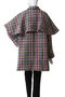 Color Check 2Way Cape Coat/カラーチェック2WAYケープコート メゾンスペシャル/MAISON SPECIAL