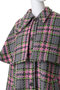 Color Check 2Way Cape Coat/カラーチェック2WAYケープコート メゾンスペシャル/MAISON SPECIAL