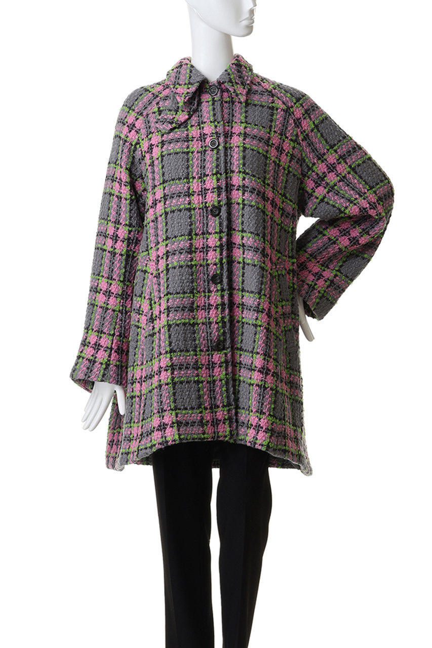 MAISON SPECIAL(メゾンスペシャル)｜Color Check 2Way Cape Coat